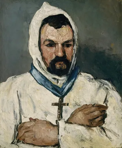 Antoine Dominique Sauveur Aubert Born 1817 The Artists Uncle As A Monk