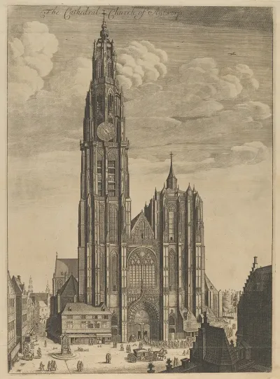 Antwerp Cathedral Prospectvs Tvrris Ecclesiae Cathedralis