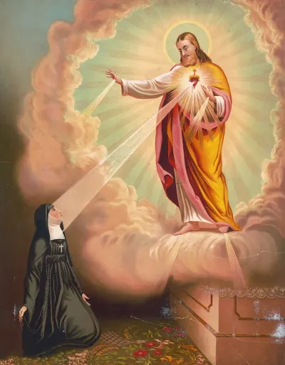 Aparition Sacred Heart Of Jesus