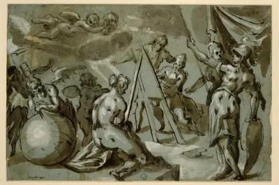 Apelles Paints Venus