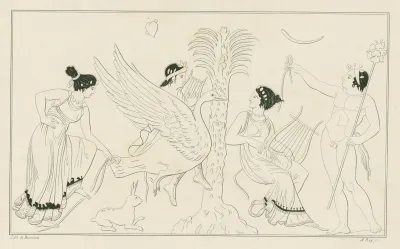 Apollo Descending From Olympus On A Swan