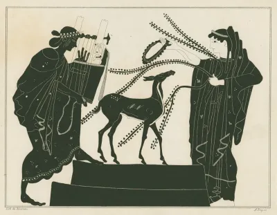 Apollo Playing The Cithara With Artemis And Hind 2