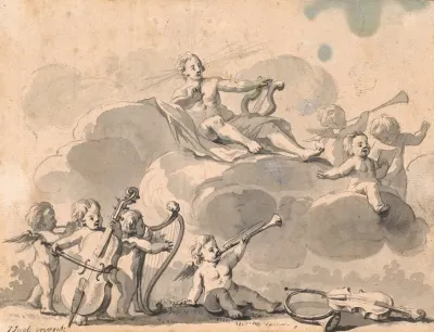 Apollon Og Musicerende Genier