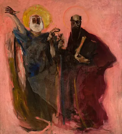 Apostles Peter And Paul Sketch