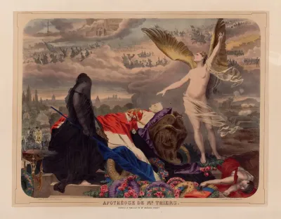 Apotheose De Mr Thiers