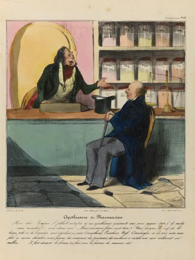 Apothicaire En Pharmacien