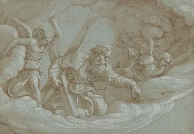 Apparition Of Saint Andrew In Glory