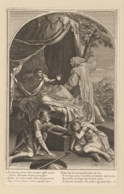 Apparition Of Saint Bruno To Comte Roger