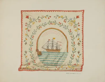 Applique Bedspread 3