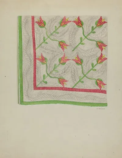 Applique Quilt 10