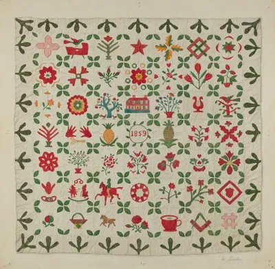 Applique Quilt 12