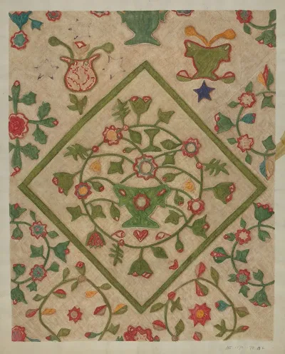 Applique Quilt 18