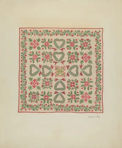 Applique Quilt 29