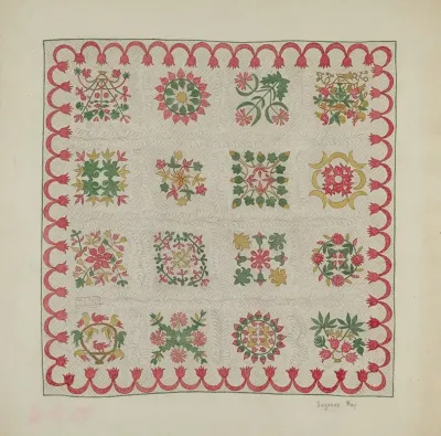 Applique Quilt 30