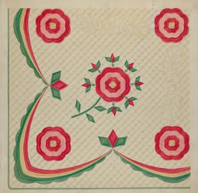 Applique Quilt 7