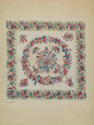 Applique Quilt 9