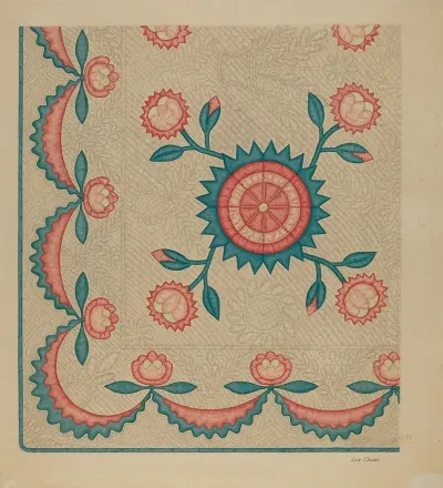 Appliqued Quilt 2