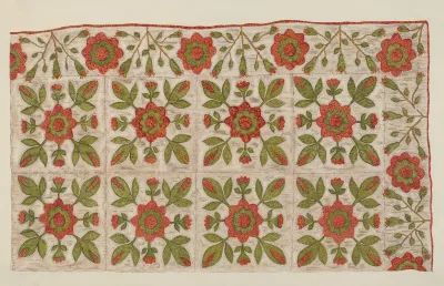 Appliqued Quilt 4