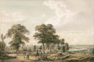 Approaching Rochester And The Medway