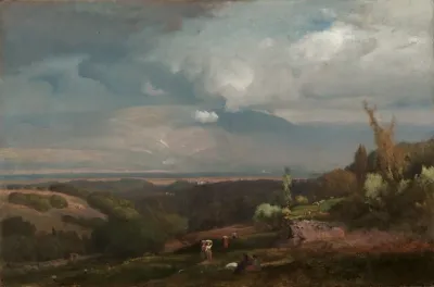 Approaching Storm From The Alban Hills