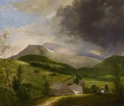 Approaching Storm White Mountains