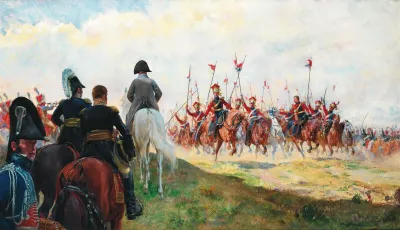 Apres La Charge Hanau 1813