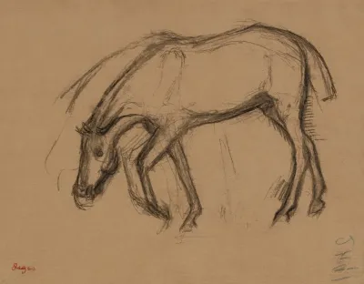 Apres La Course Cheval Rentrant Au Pesage