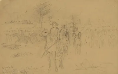 April 6 Custer Ready For His 3rd Charge At Sailors Creek 1865
