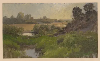 Aquatic Landscape Near Trzebnica