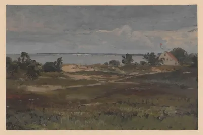 Aquatic Landscape With Ahlbeck On The Island Of Usedom