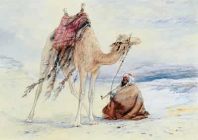 Arab With A Camel