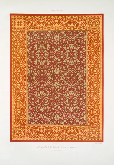 Arabesques Applications De Decoupures En Papier Fin Du Xviiie Siecle