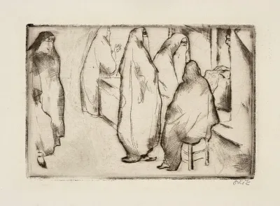 Arabische Frauen Und Der Kaufmann