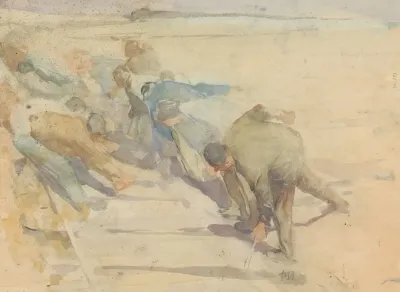 Arbeiders Bezig Met Het Opbreken Van Rails
