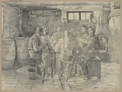 Arbeiter Bei Der Mahlzeit