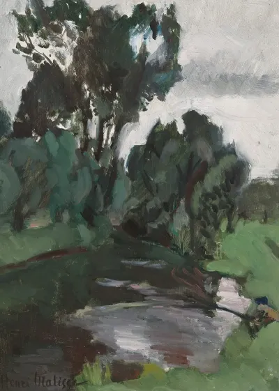 Arbres Au Bord De Leau Bohain