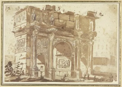 Arch Of Constantine In Rome 2
