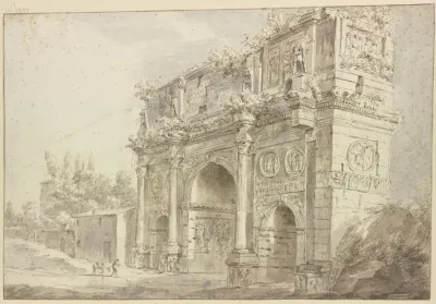 Arch Of Constantine In Rome