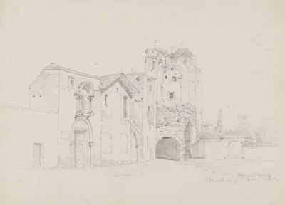 Arch Of Dolabella And Silanus In Rome