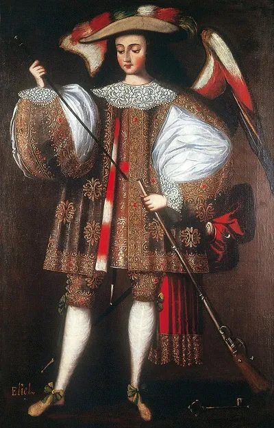 Archangel Eliel With Harquebus