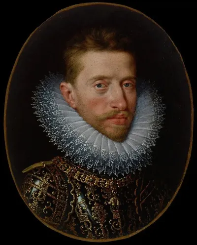 Archduke Albert Vii Of Austria 1559 1621 Wearing The Order Of The Golden Fleece