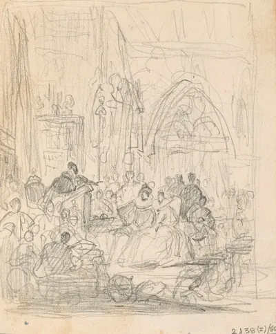 Archdukes Albert And Isabella Attend A Lesson By Justus Lipsius 3