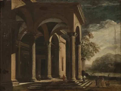 Architectural Fantasy Palace In Landscape 2