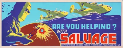 Are You Helping With Salvage