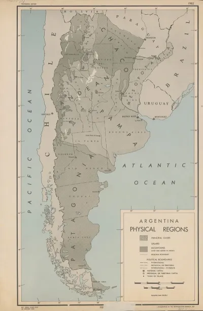 Argentina Physical Regions