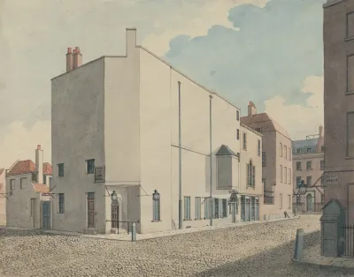 Argyll Concert Rooms Regent Street London Perspective