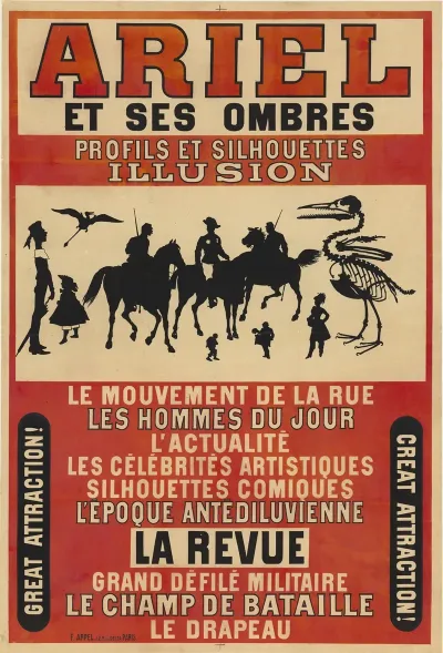 Ariel Et Ses Ombres Profils Et Silhouettes Illusion