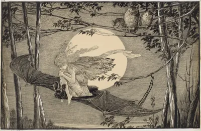 Ariel On A Bats Back I Do Fly There I Couch When Owls Do Cry