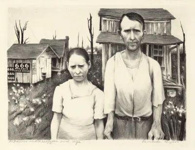 Arkansas Sharecropper And Wife
