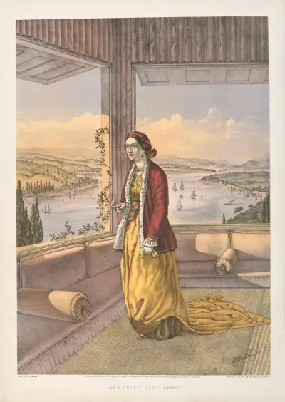 Armenian Lady At Home